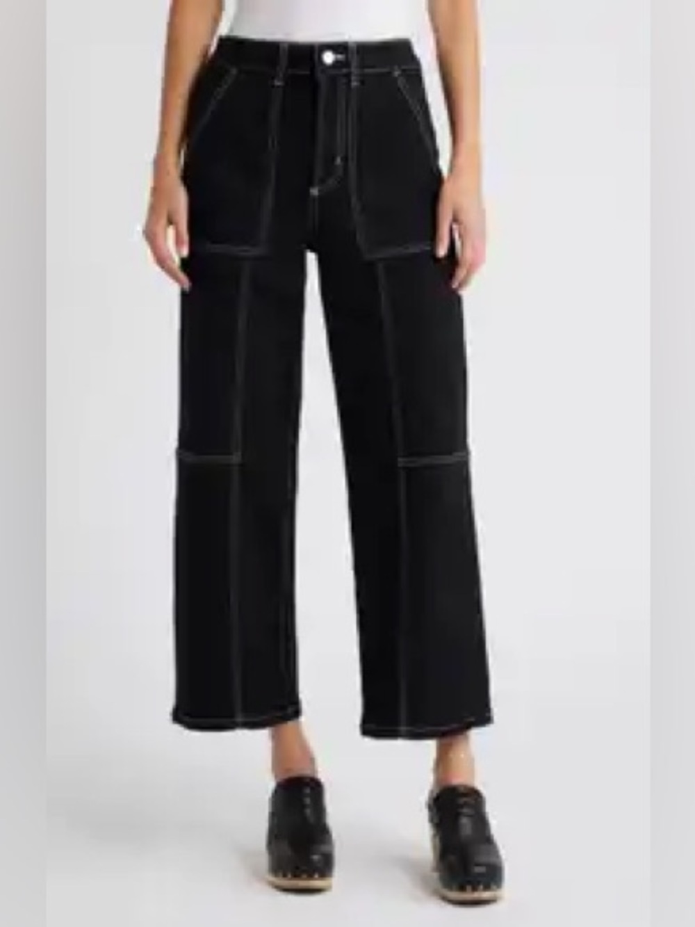 Young fabulous and broke workwear pants size medium